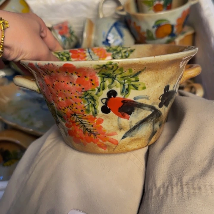 瓷片景德镇陶瓷手工手绘