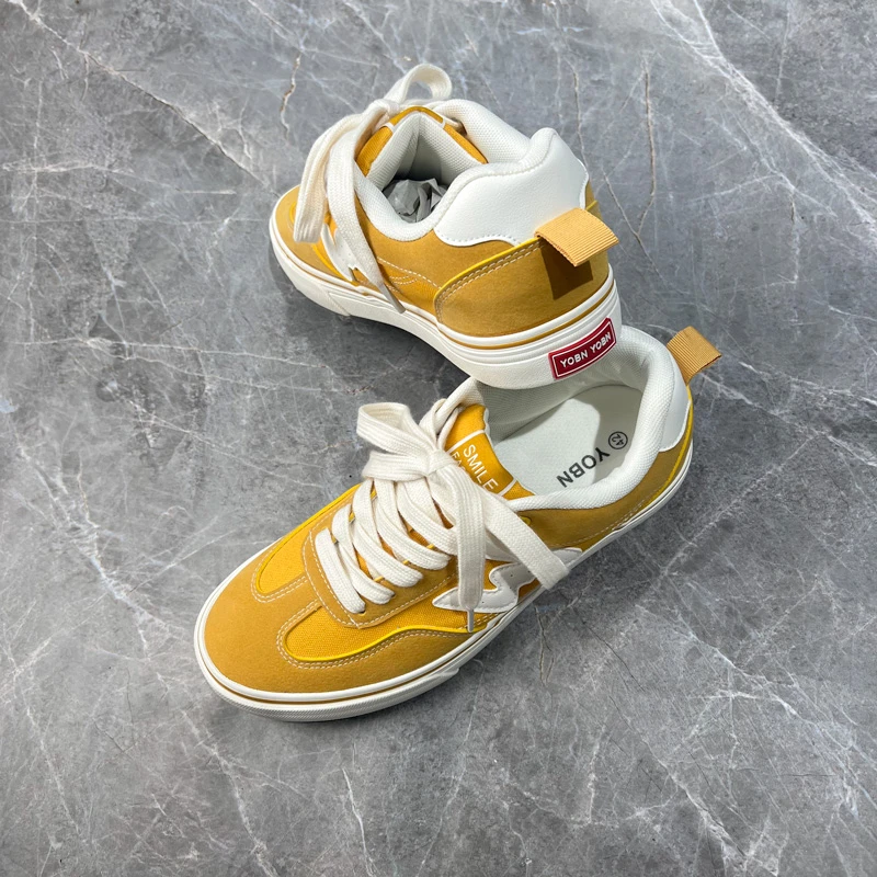 国潮低帮帆布鞋男学生潮流百搭时尚运动板鞋男ins网红男士休闲鞋