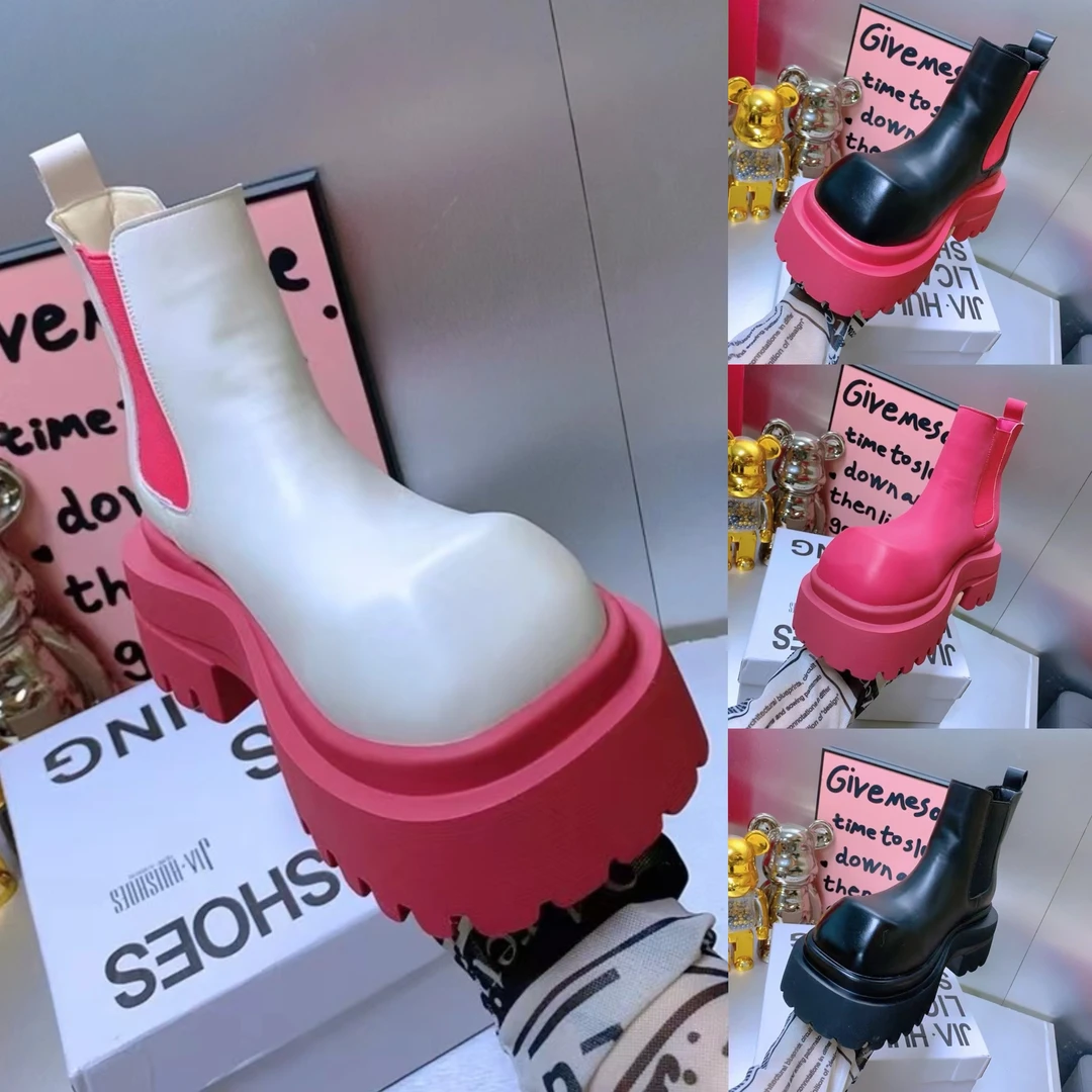 爱棠2025秋冬二棉新款厚底高帮厚底马丁靴2607-2