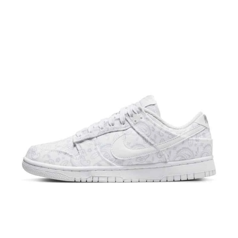 【有瑕疵】耐克DUNK LOW ESS腰果花潮流休闲复古低帮板鞋DJ9955-100
