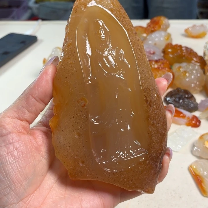 玛瑙/玉髓未镶嵌吊坠(不含链)