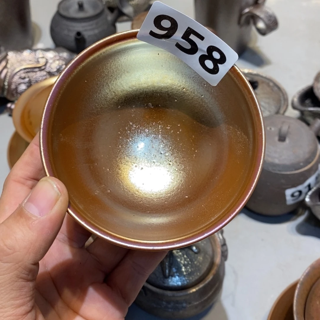 柴烧茶具陶瓷杯子