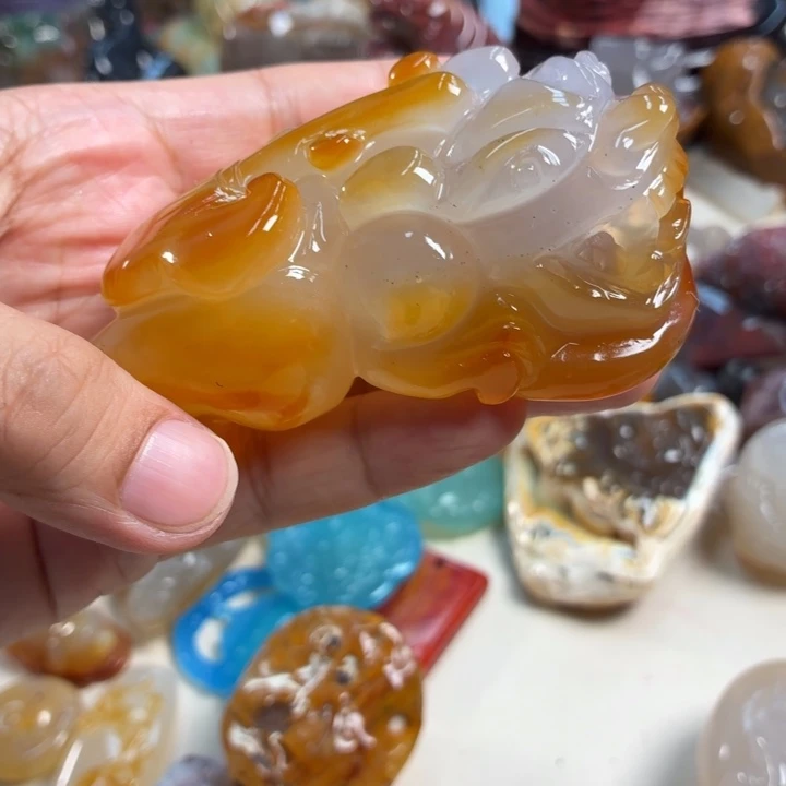 未镶嵌吊坠(不含链)玛瑙/玉髓