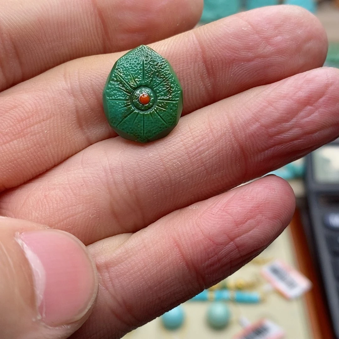 绿松石珠宝奇石未镶嵌