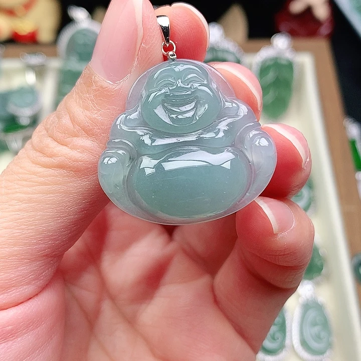 颈饰未镶嵌翡翠吊坠