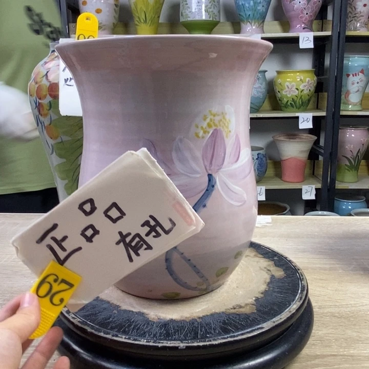 景德镇高温陶瓷花盆