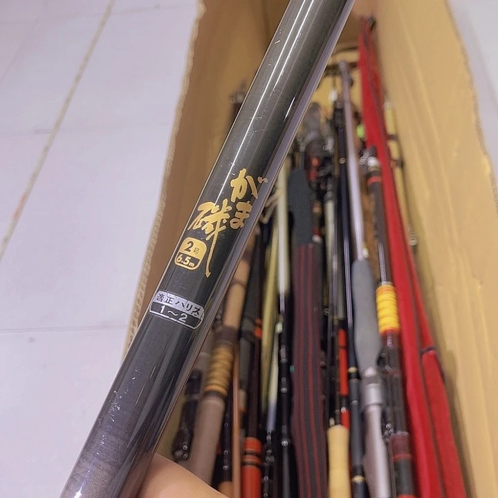 五*哥中古鱼竿 一物一拍 微瑕 看好下单