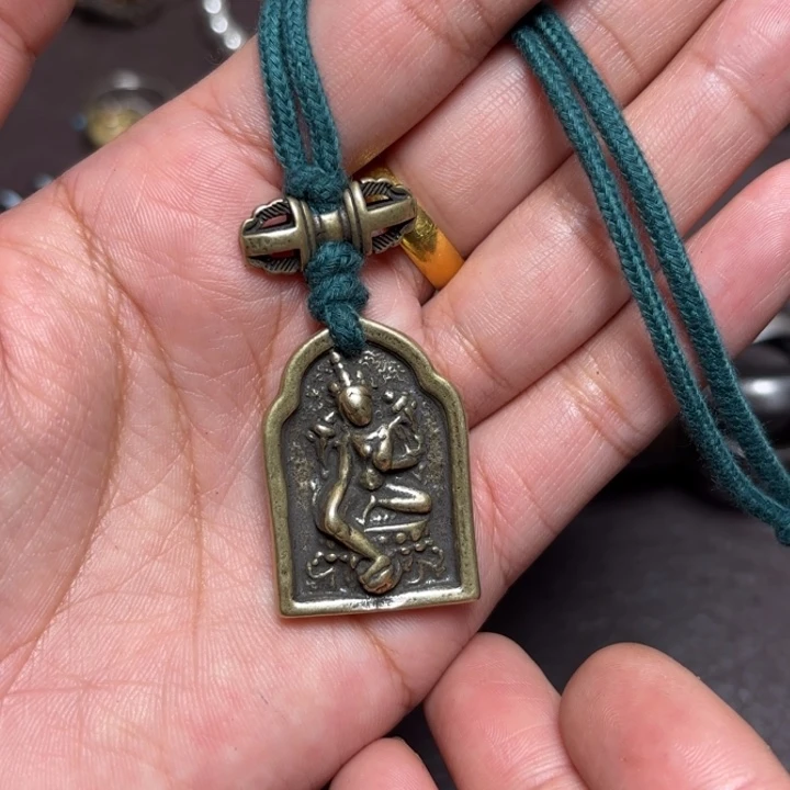 颈饰玻璃藏传喜马拉雅