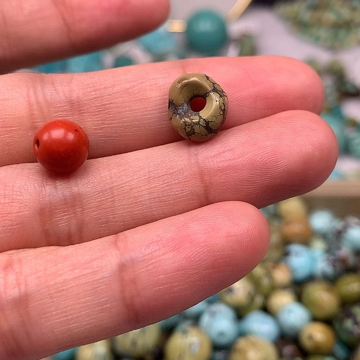 南红玛瑙未镶嵌扣子