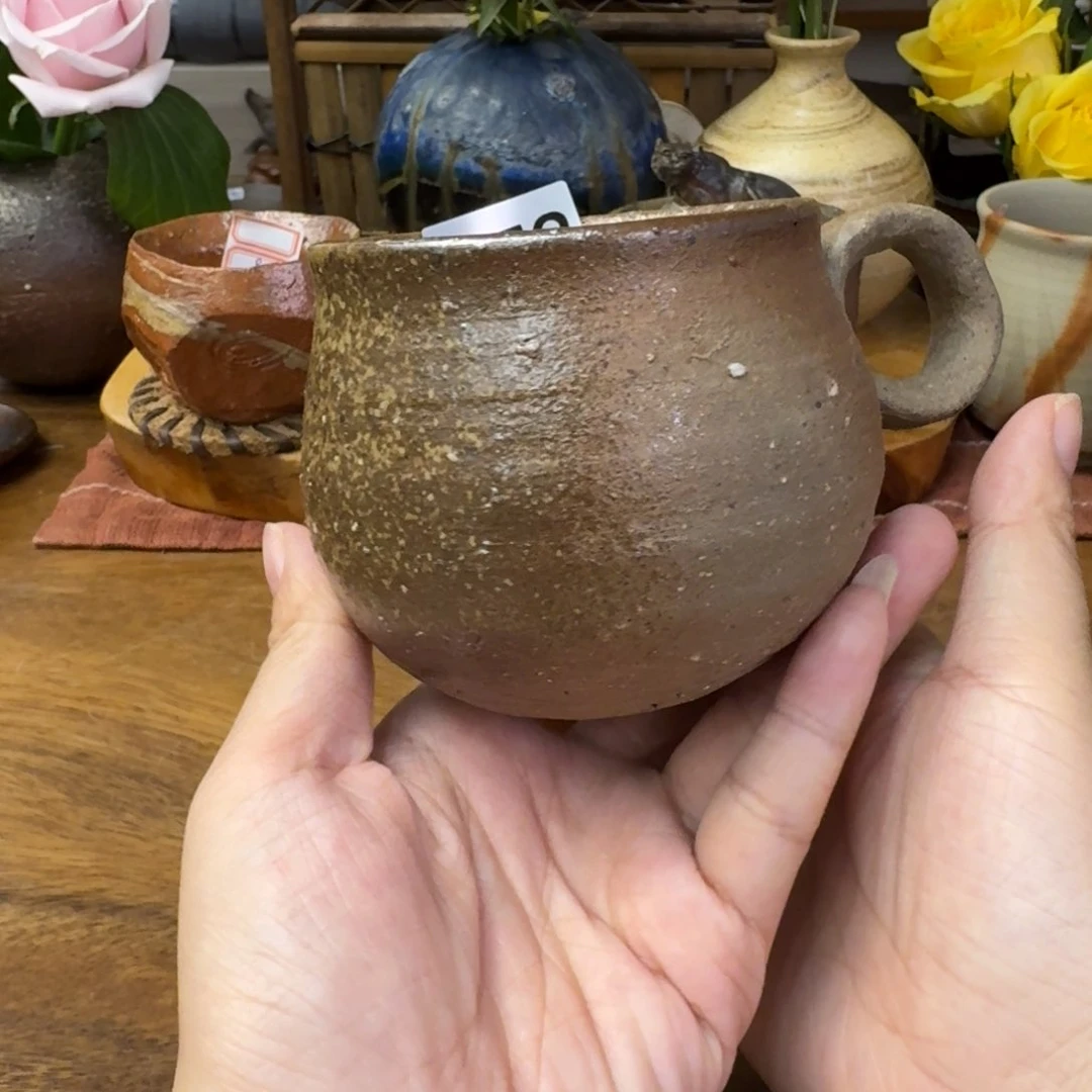 末石泰节备前烧典藏版马克杯福利一口价