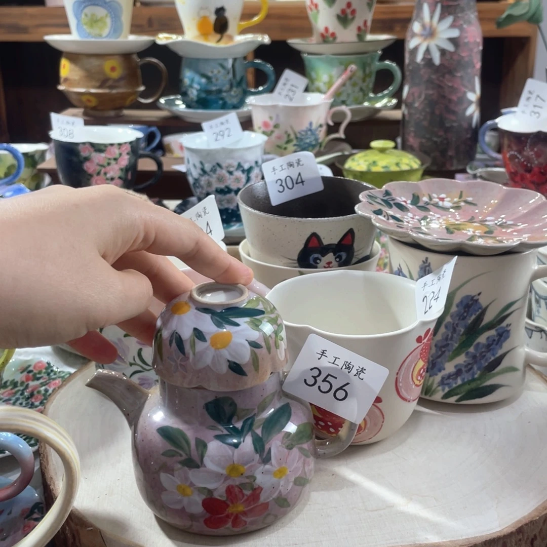 福***店景德镇手工陶瓷套装356