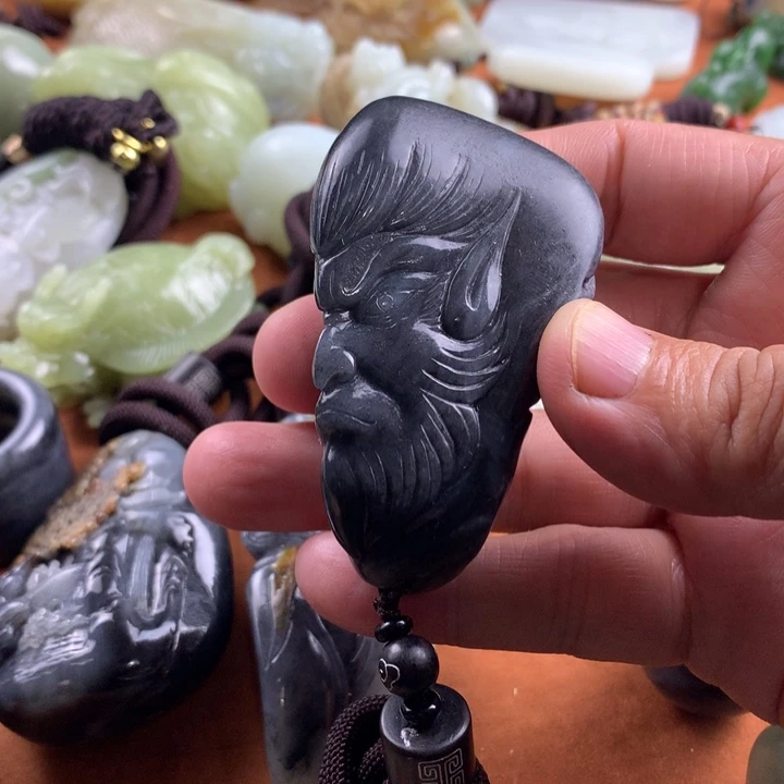 未镶嵌和田玉挂件嘉*