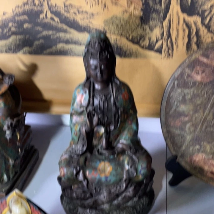 摆件。      观音。