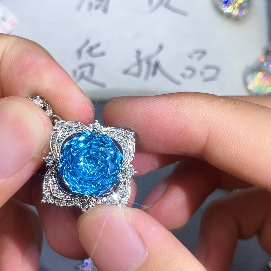 合金石英质玉戒指