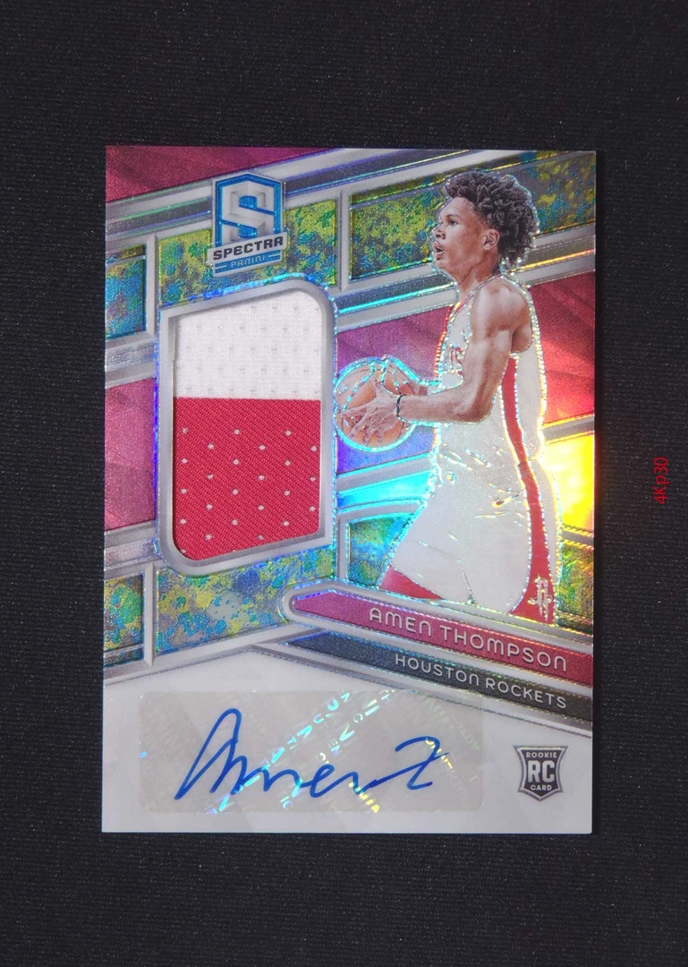【直播开价】阿门 汤普森 panini 光谱系列 8编 亲笔签字 球星卡