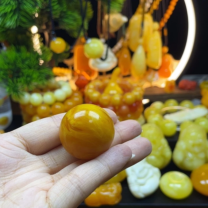 真***1非金属老蜡手串手链