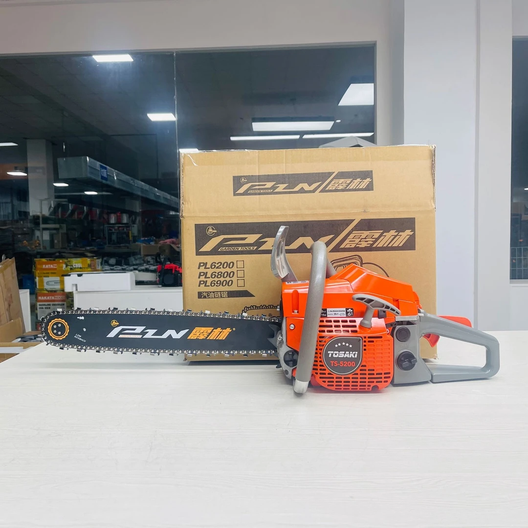 【新品推荐】霹林TS-5200红20寸专业伐木锯家用油锯园林工具