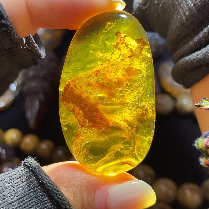 琥珀未镶嵌裸石珀