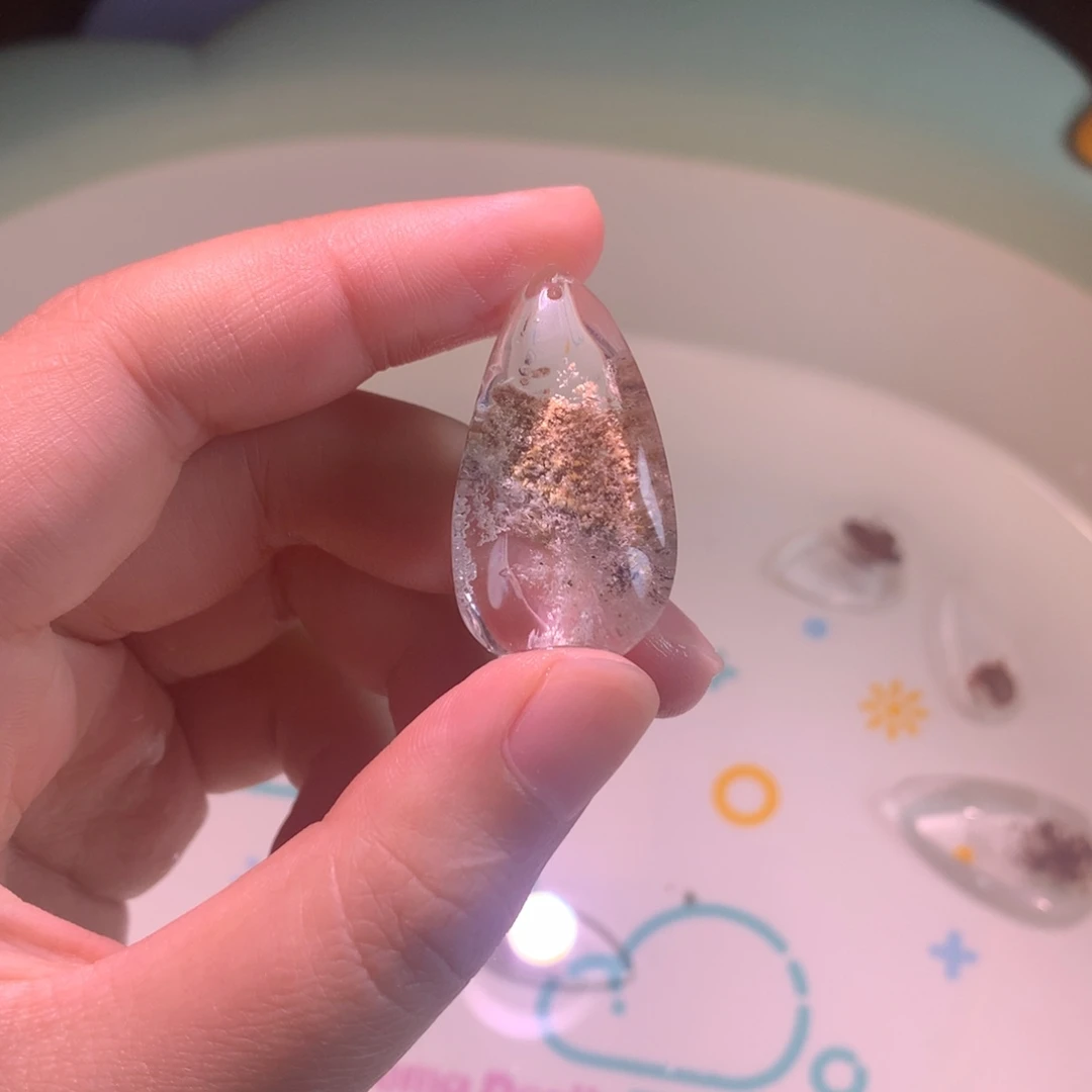 如***好水晶吊坠(不含链)未镶嵌水晶