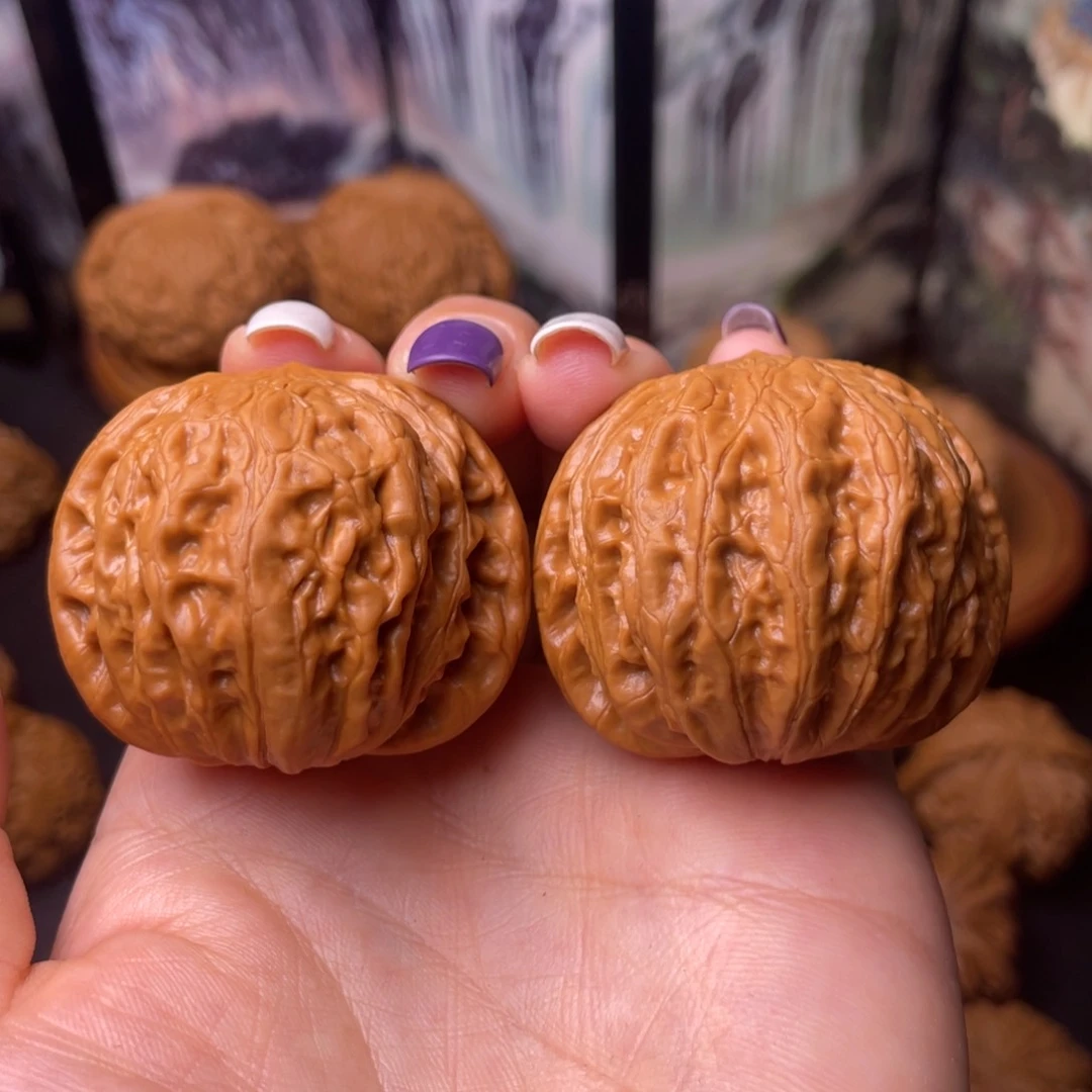 文玩核桃把件41铁锤