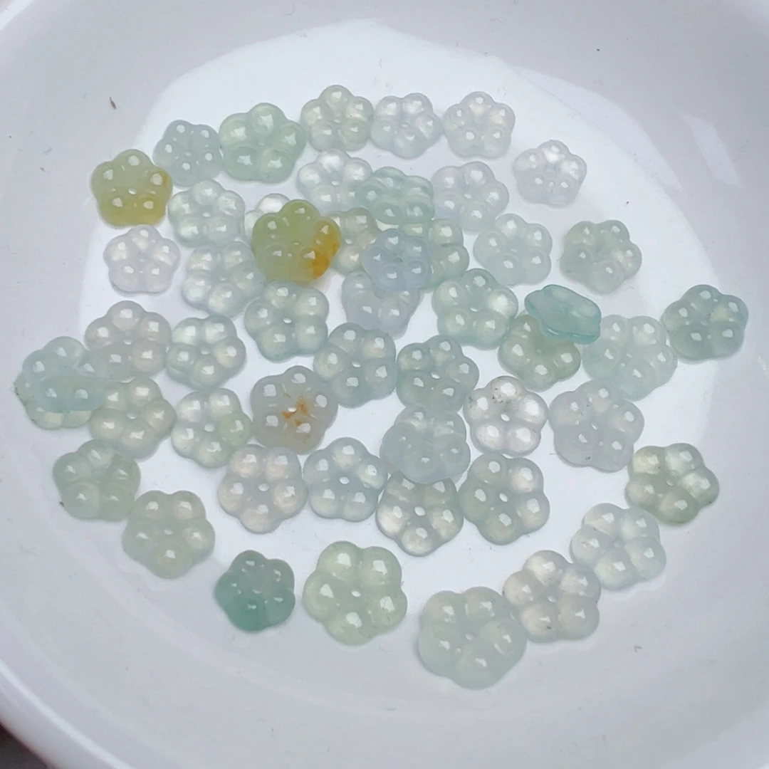 翡翠散珠冰花花一个