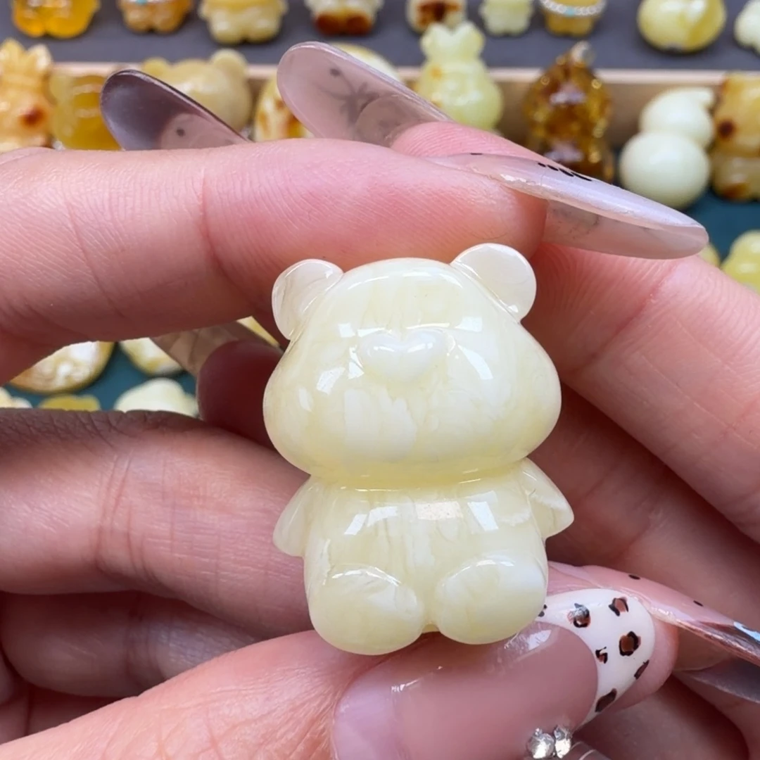 琥珀未镶嵌裸石蜜蜡