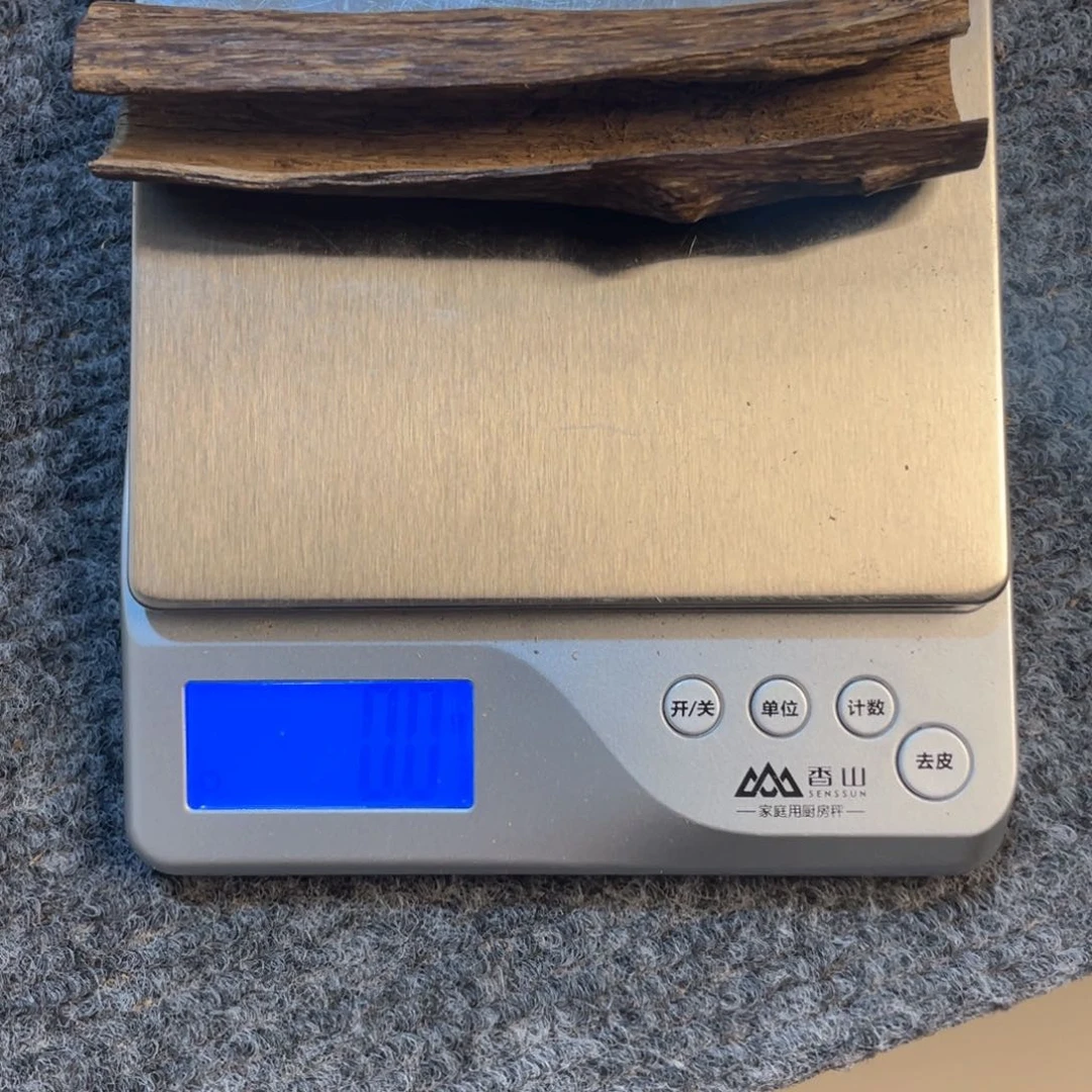 沉香手把件坤*天然野沉香