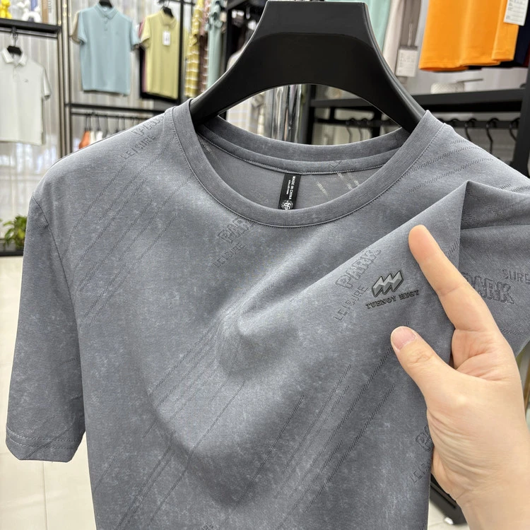 速干短袖男t恤打底高级感T恤上衣体恤衫正品运动新款休闲