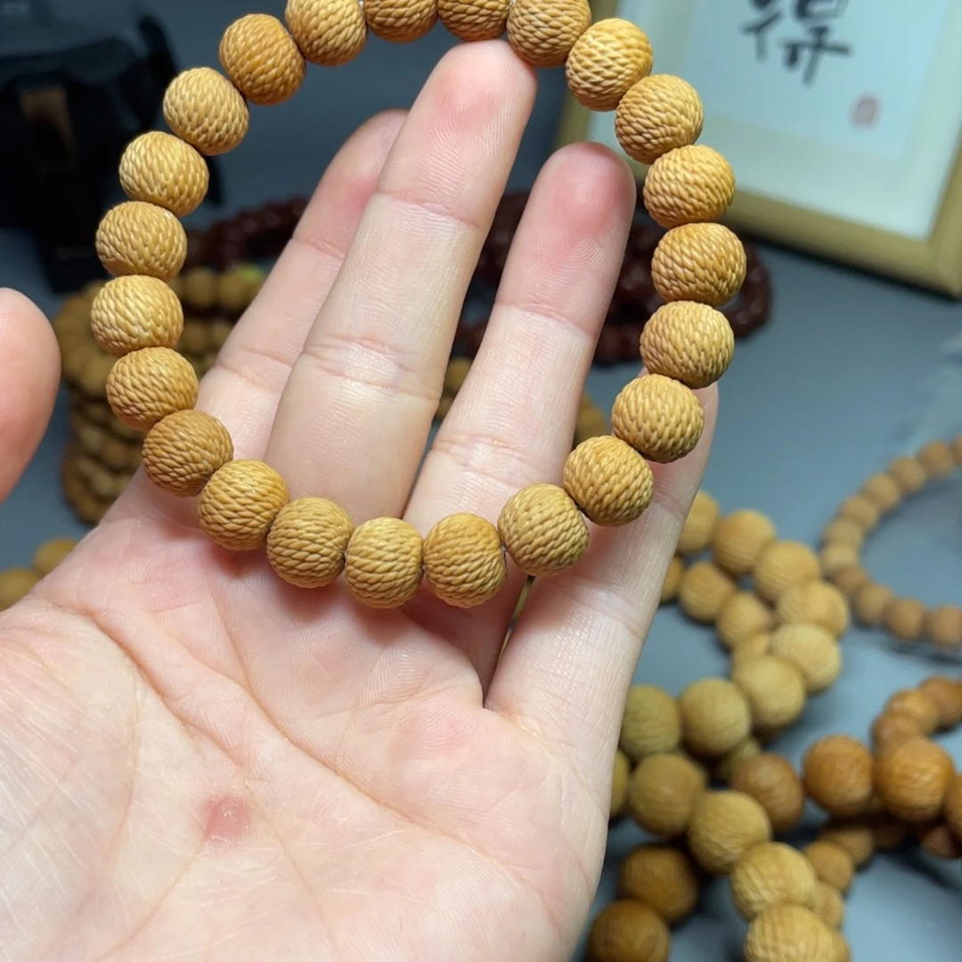 加***带猴头核桃手串龙鳞