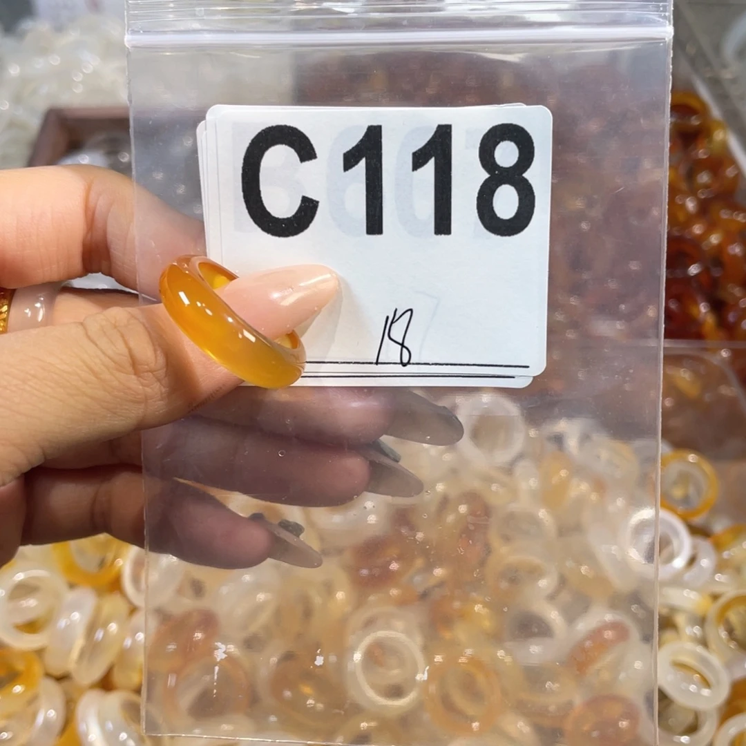 未镶嵌戒指玛瑙/玉髓118