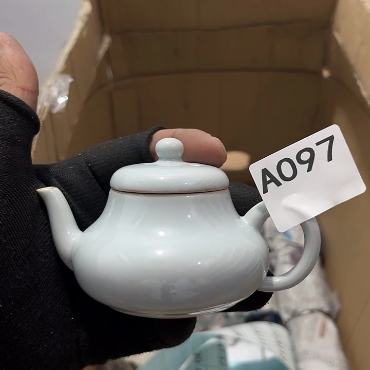瓷片茶摆件工艺品摆件666