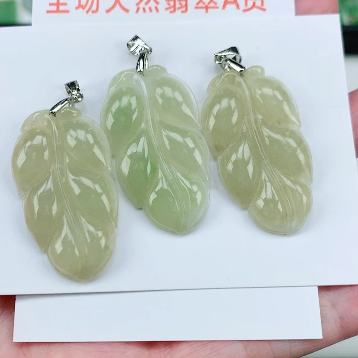 翡翠未镶嵌颈饰多样性发其1