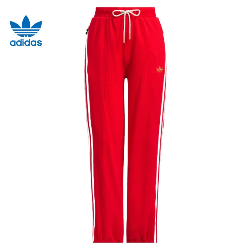 太SHadidas阿迪达斯三叶草女子运动休闲长裤裤子JL8437