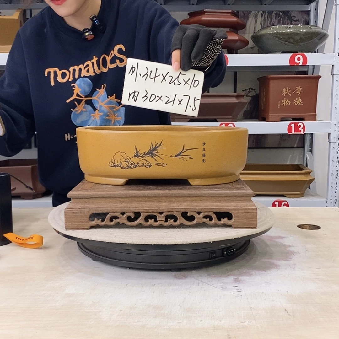 花盆紫砂紫砂花盆