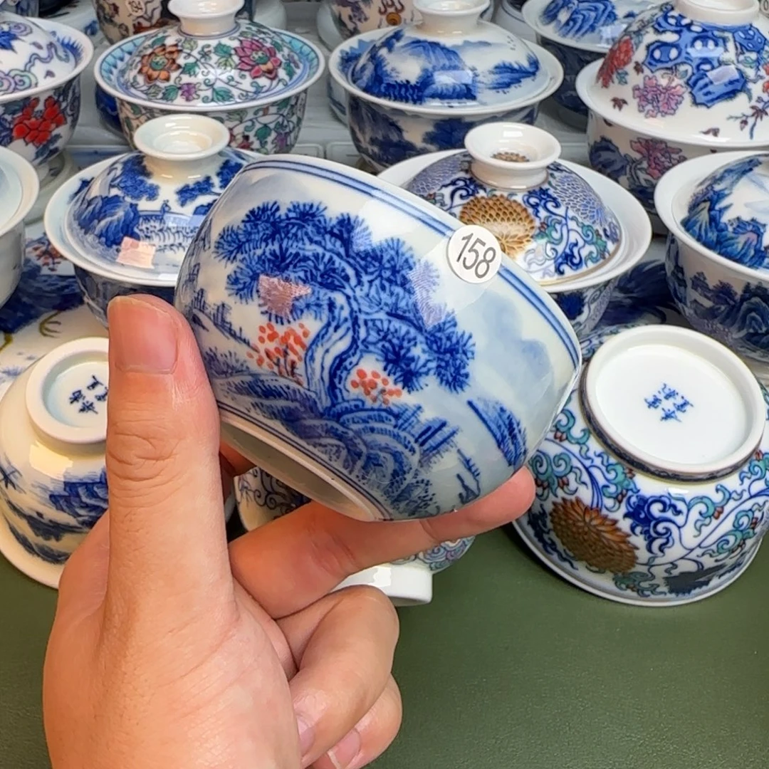 陶彦祖纯手工手绘茶具158