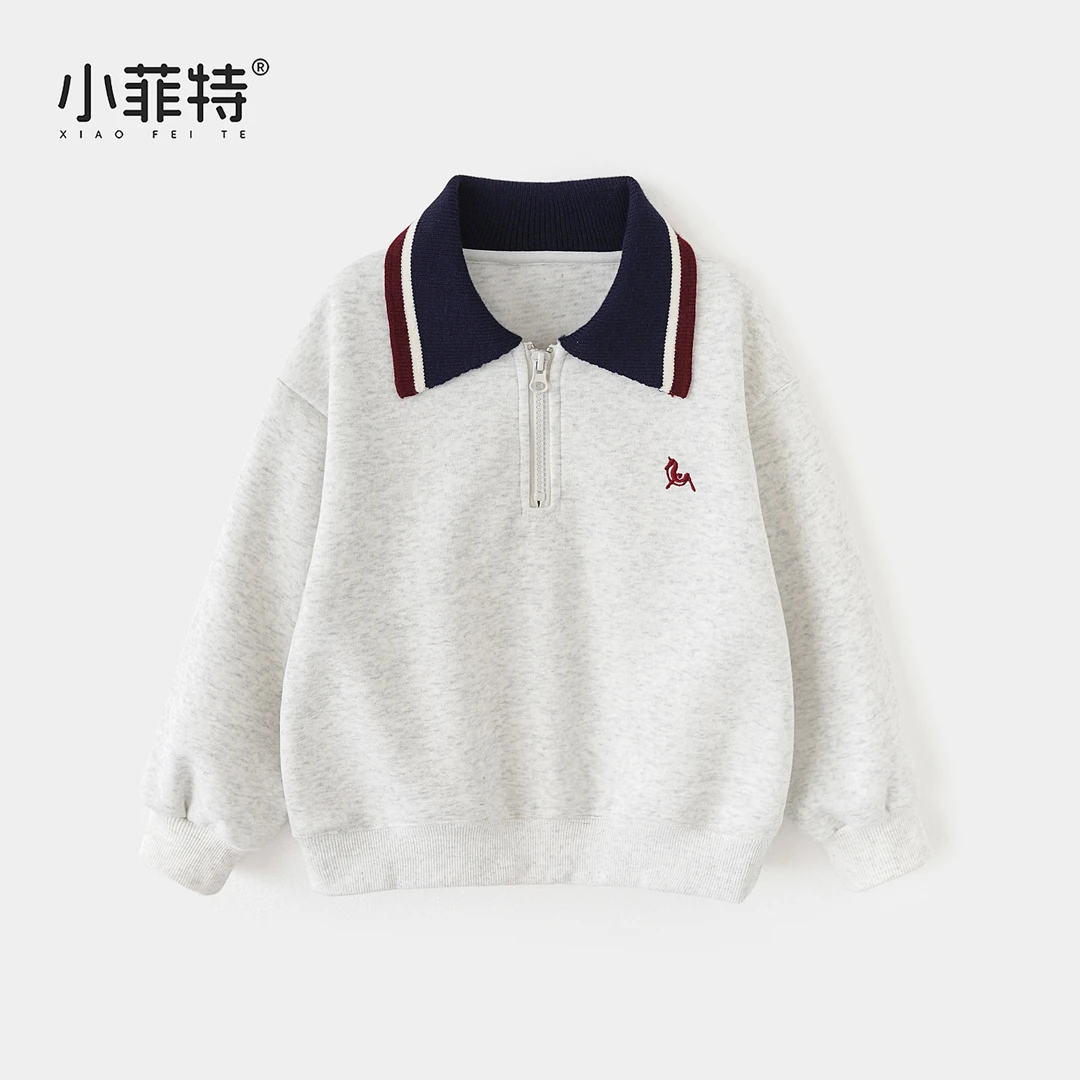 小菲特女童秋装休闲上衣中大童儿童时尚卫衣女宝衣服BGYQ52360