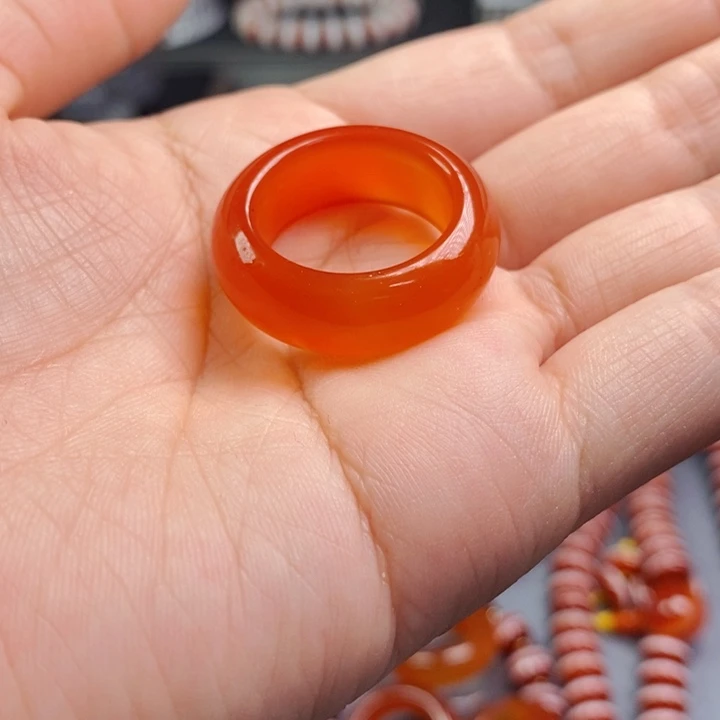 玛瑙/玉髓玛瑙未镶嵌火*人