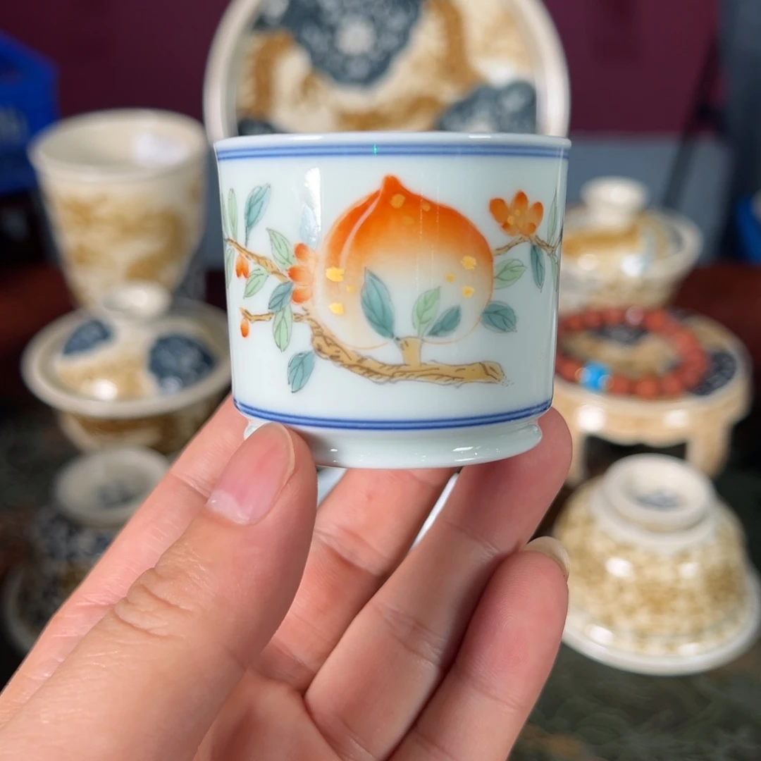 杯景德镇手绘陶瓷