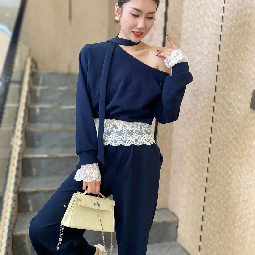 【JY】清仓夏季下摆设计短款减龄套装