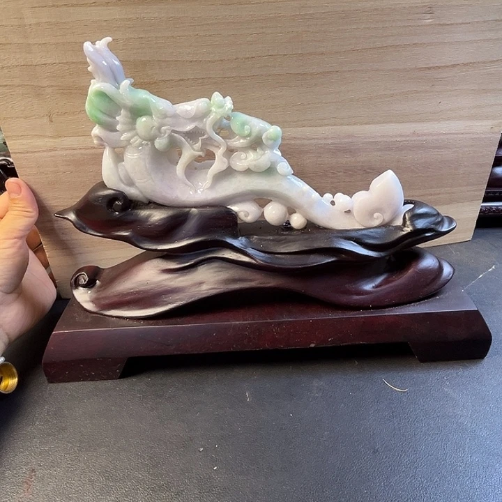 翡翠未镶嵌摆件翡翠