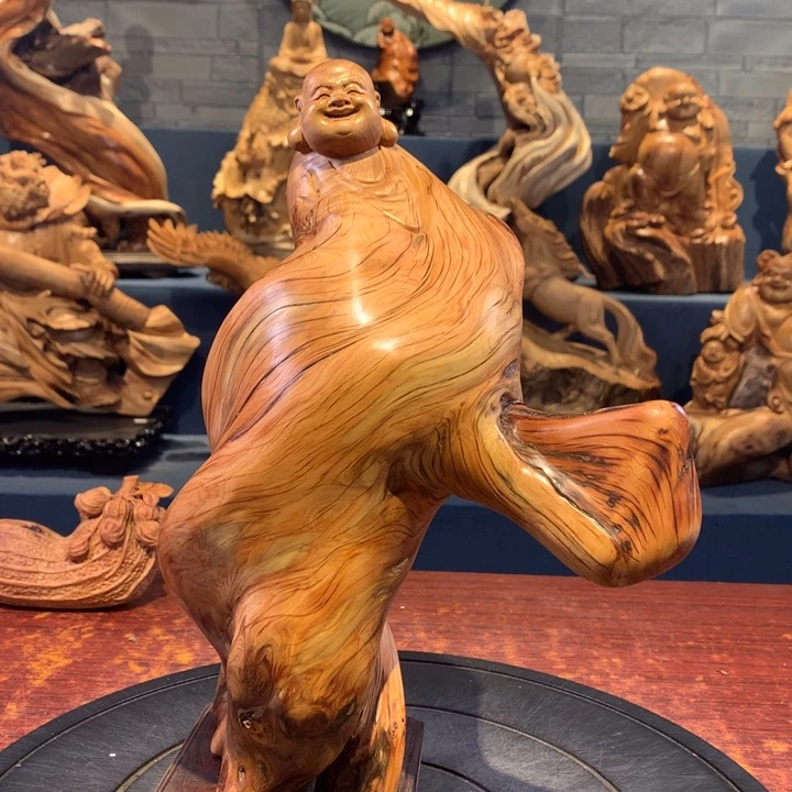 柏木（崖柏）根雕摆件