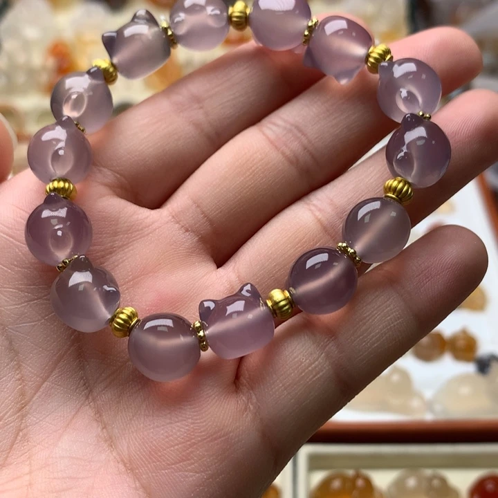 玛瑙/玉髓未镶嵌玛瑙猫