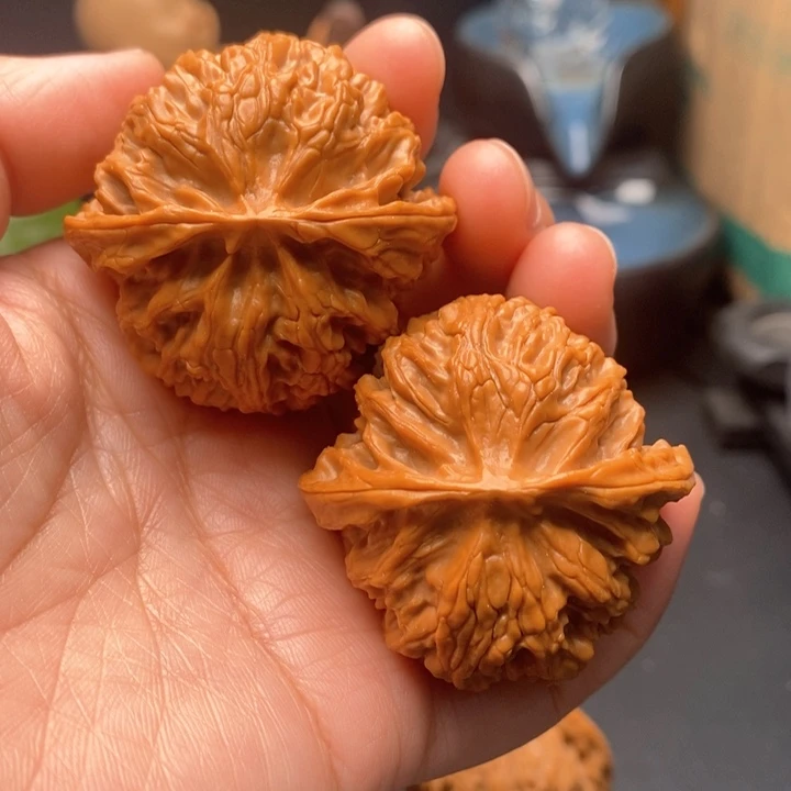 把件文玩核桃苹果42尺