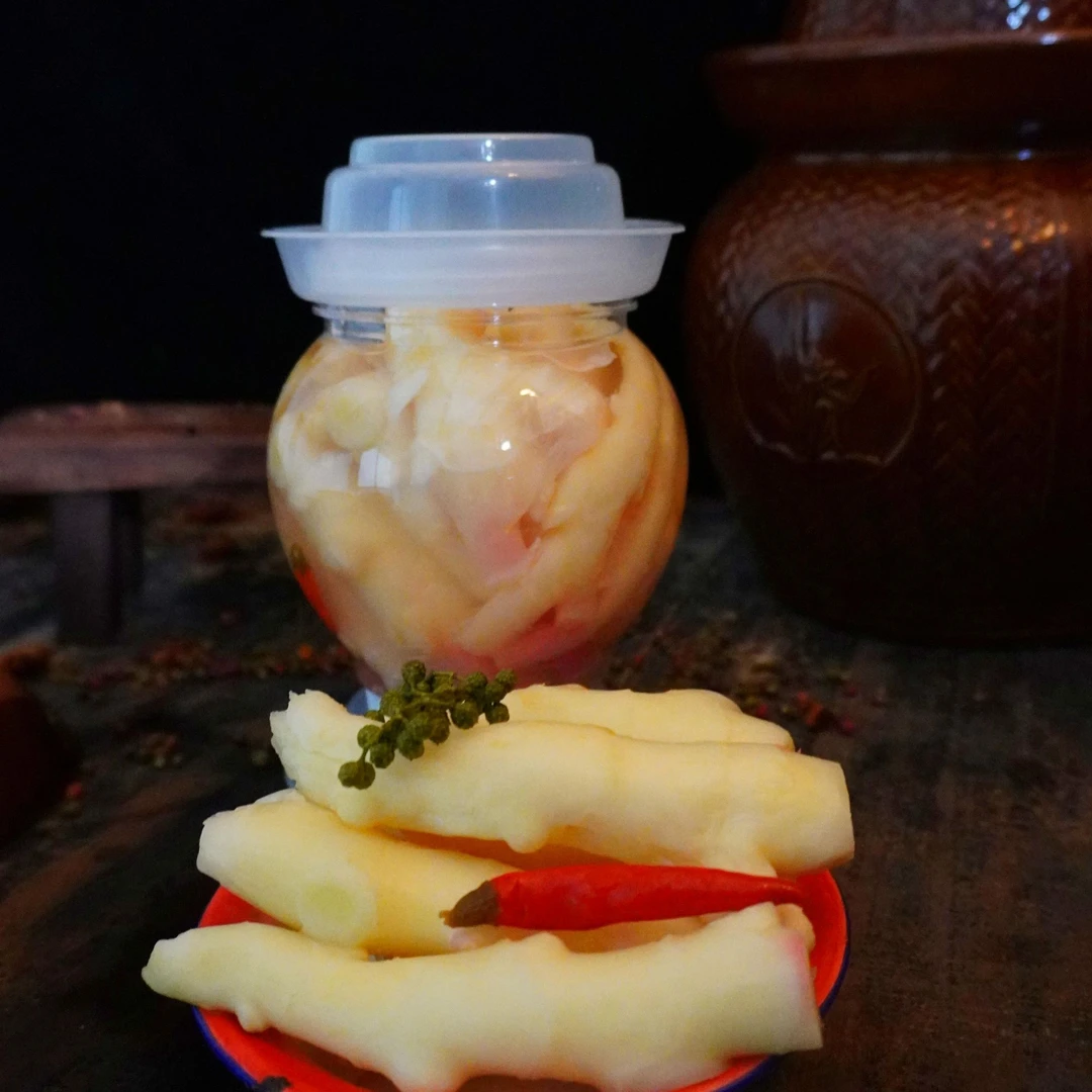 开胃【减盐低脂】农家传统泡菜 酸辣脆爽泡仔姜姜芽嫩姜