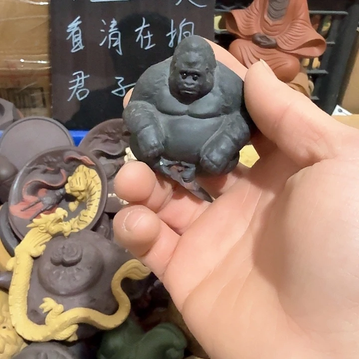 紫砂茶宠雕塑瑕疵茶宠