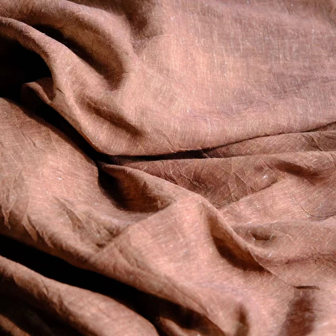 小喜宅 落栗锦（棕色桌布）（尺寸约1.25x2m）