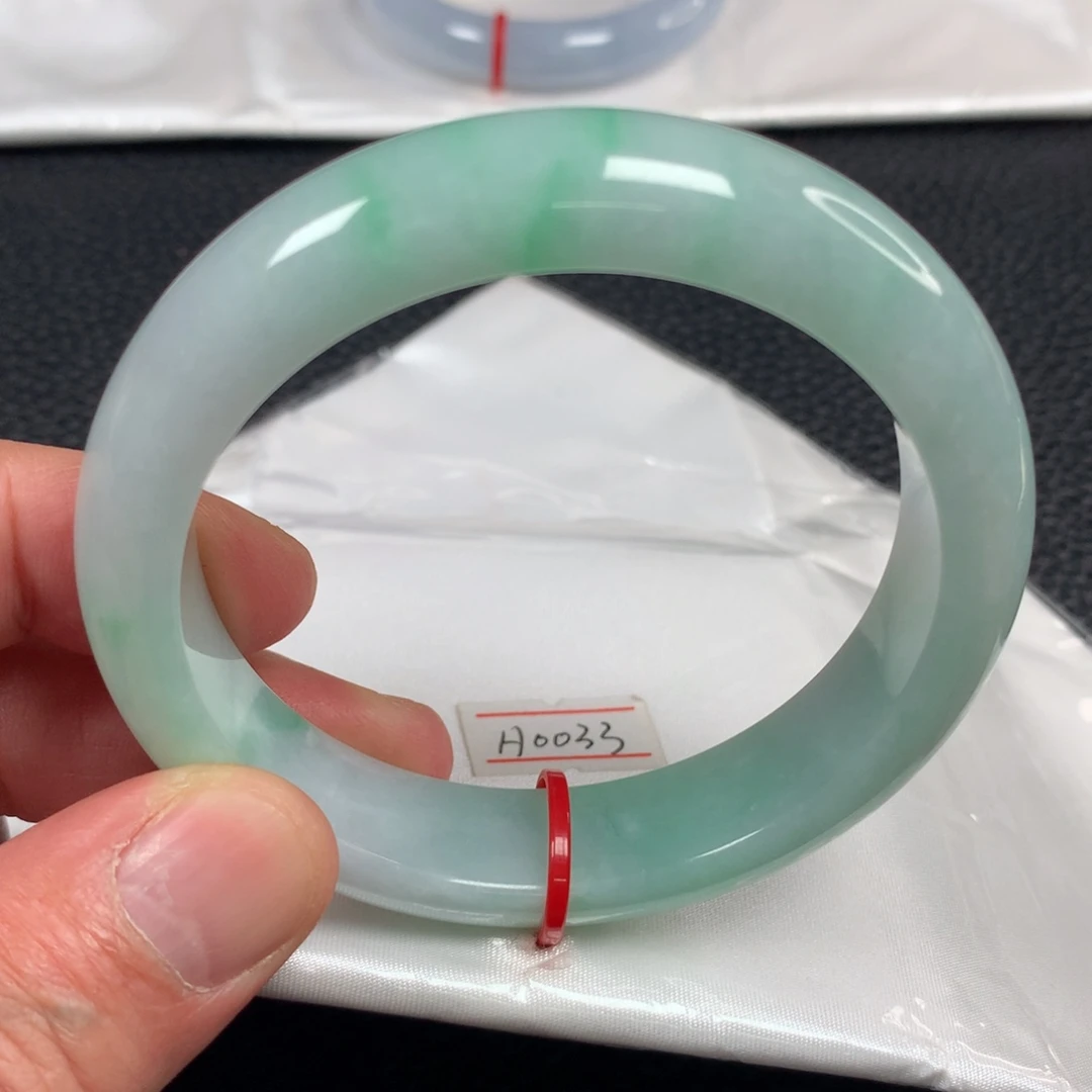 翡翠未镶嵌手镯天然翡翠手镯