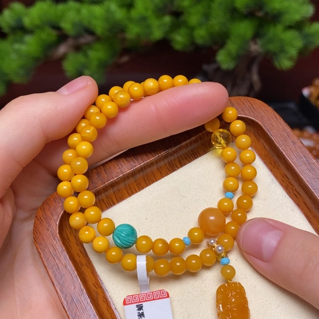 【闪购商品】手链蜜蜡未镶嵌手串
