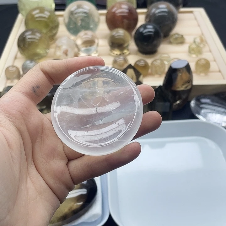 未镶嵌水晶珠宝半成品160水晶