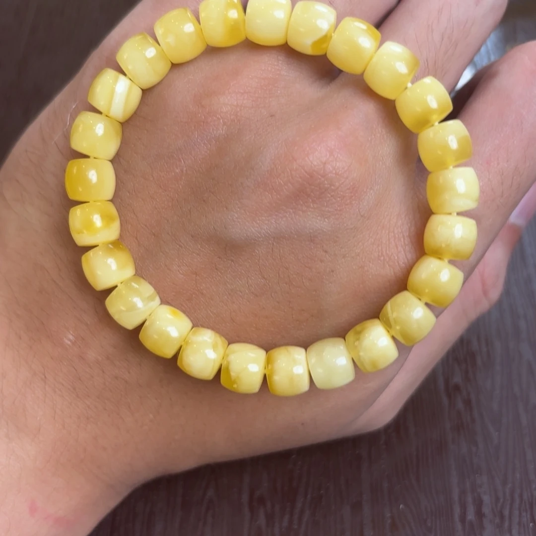 未镶嵌琥珀手链bbbb